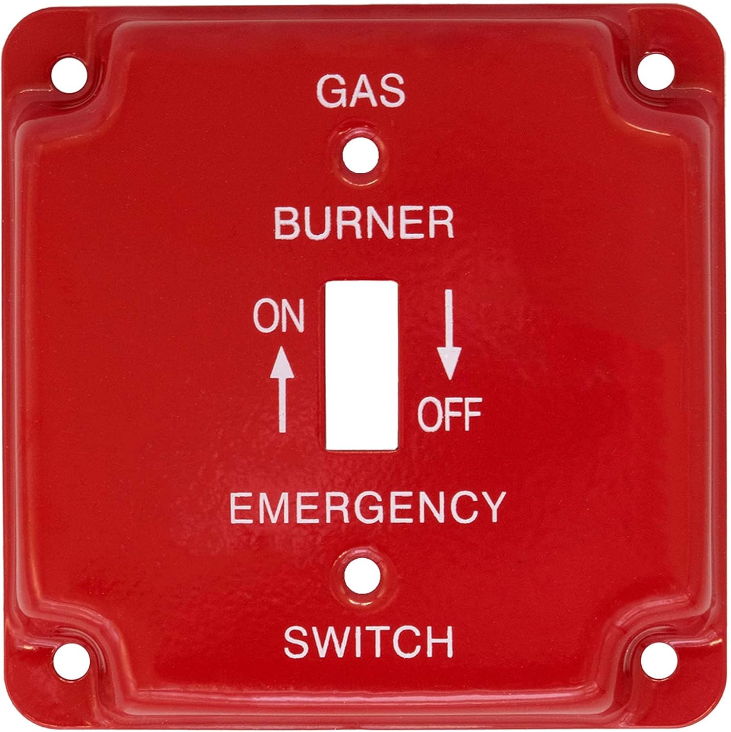 4 Inch Square Gas Burner Toggle Switch Emergency Electrical Box Cover