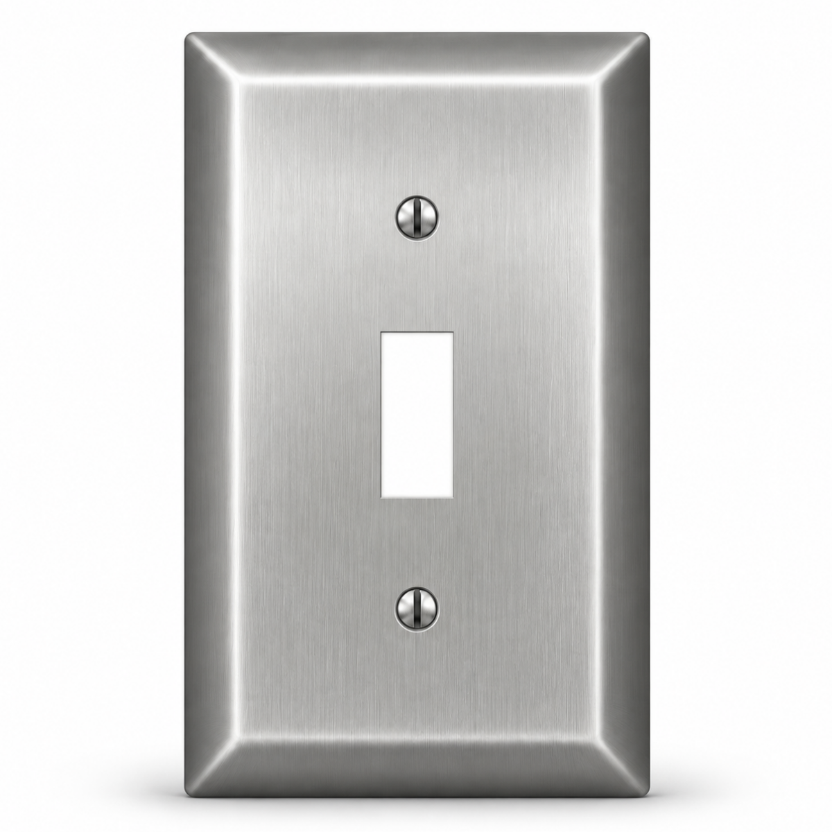 Stainless Steel Deep Toggle Switch Wall Plate