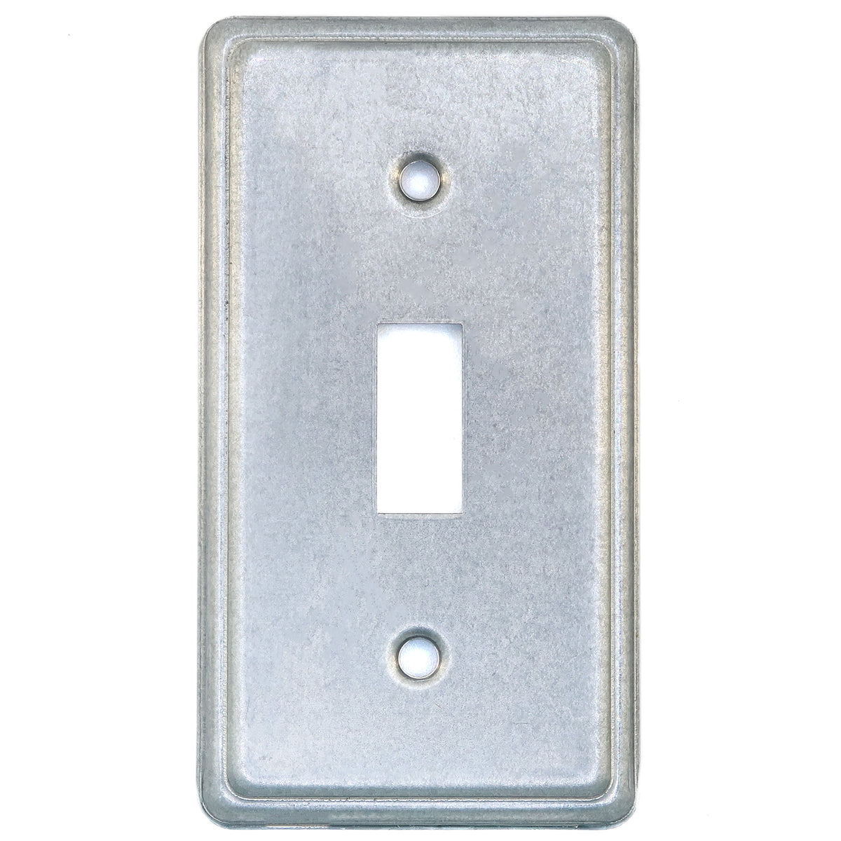 1-Gang Utility Size Galvanized Steel Cover – 1 Toggle Switch Opening
