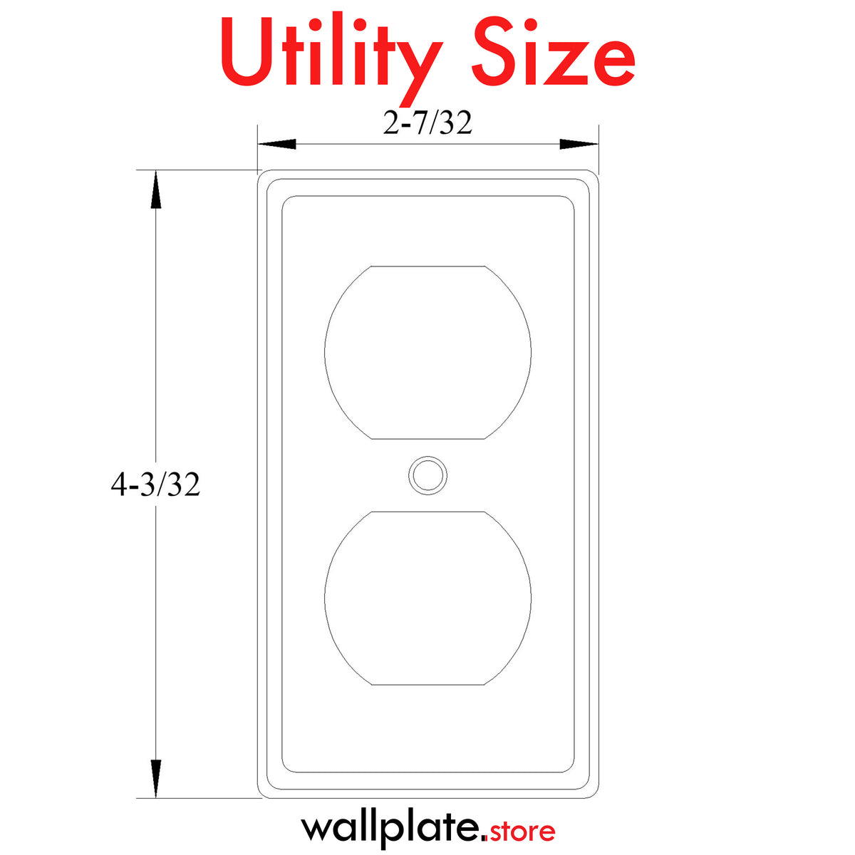 1-Gang Utility Size Galvanized Steel Cover – 1 Duplex Receptacle