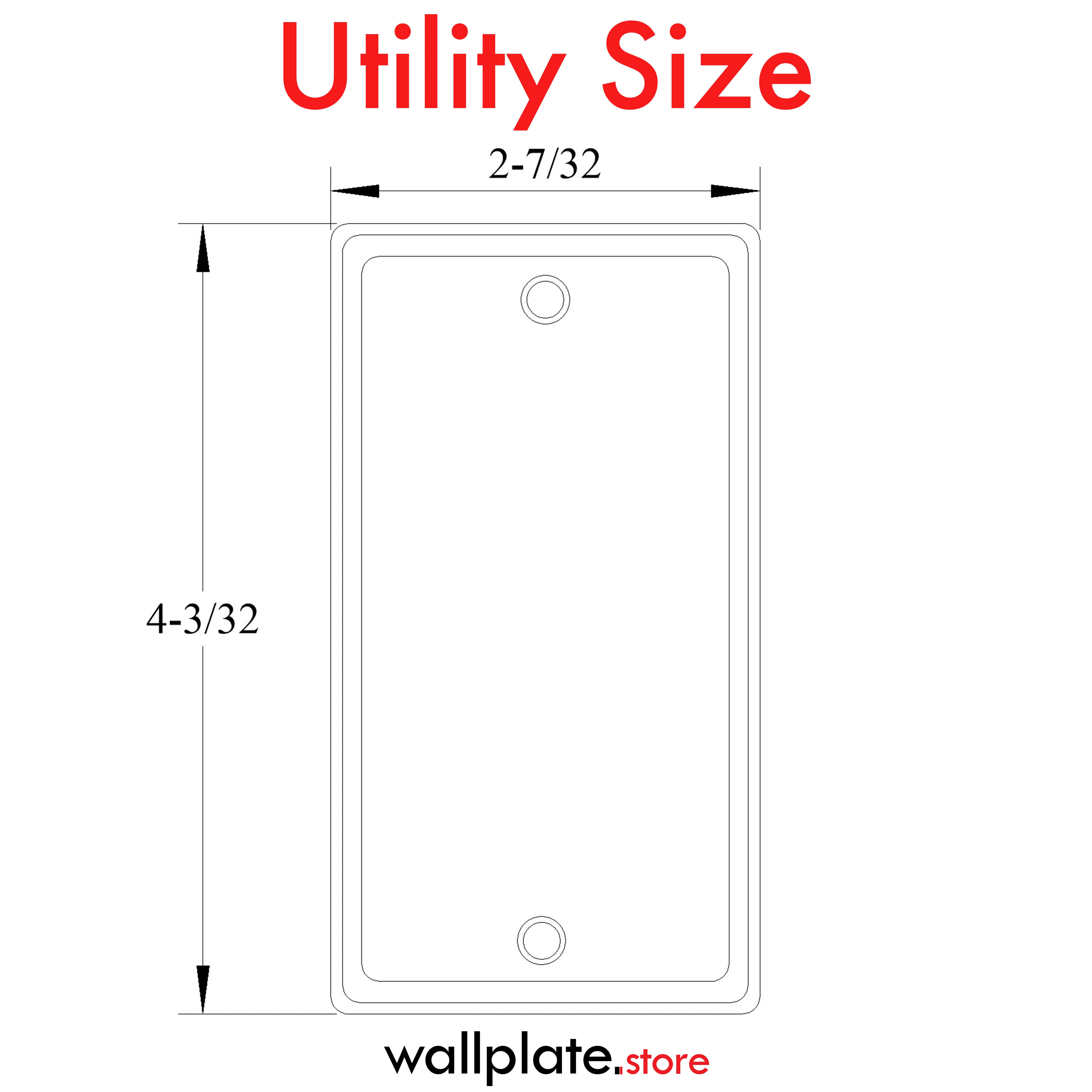1 Gang Galvanized Steel Blank Utility cover