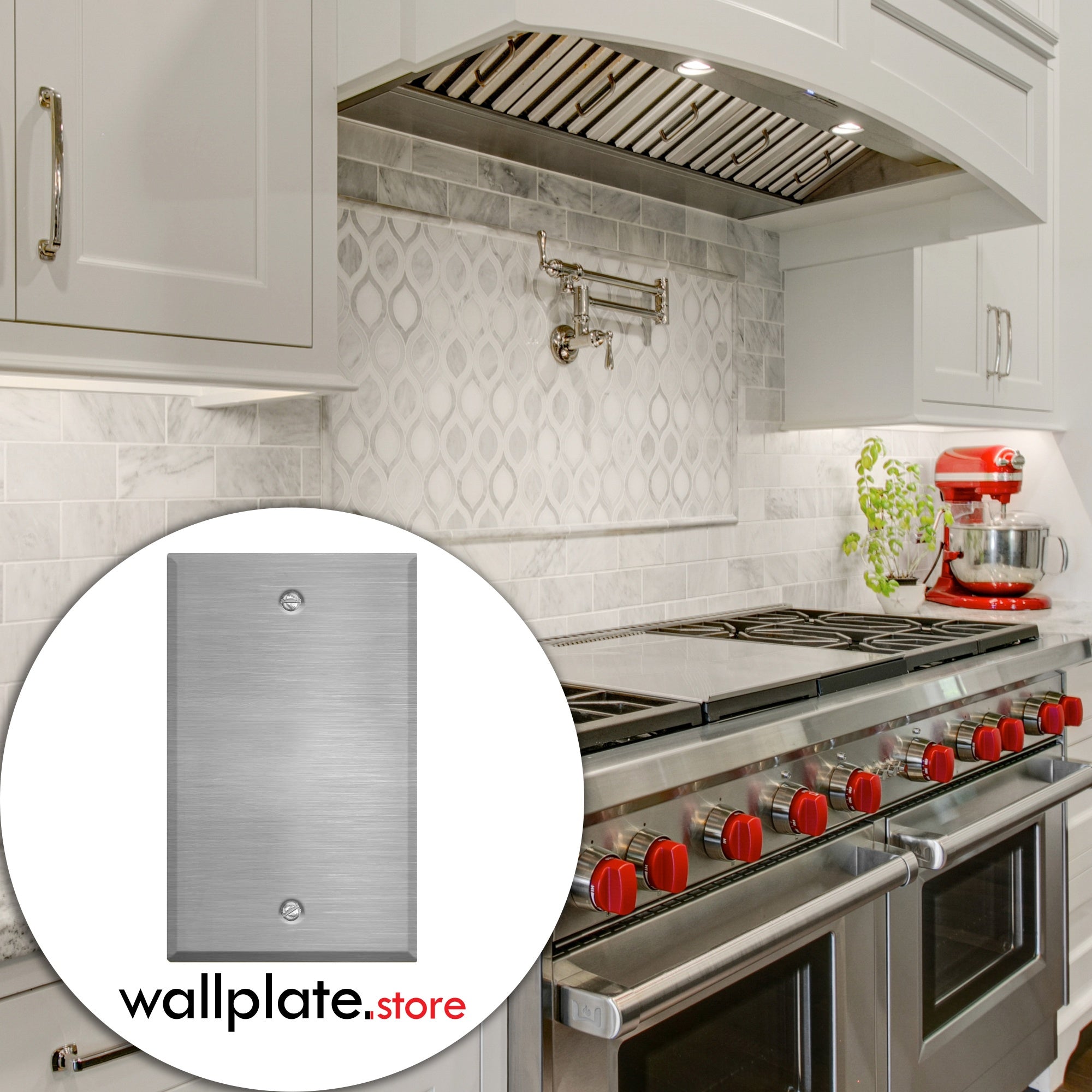 1 Gang Stainless Steel Standard Size Blank