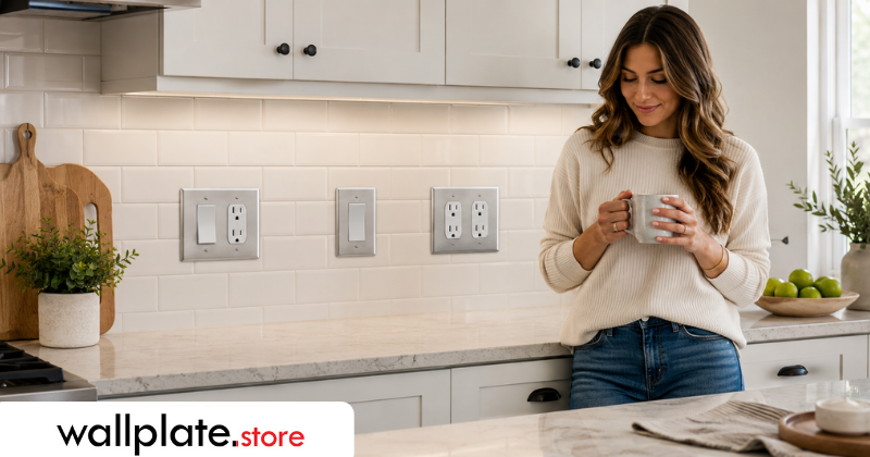 Why Oversized Wall Plates Are One of the Easiest Kitchen Upgrades