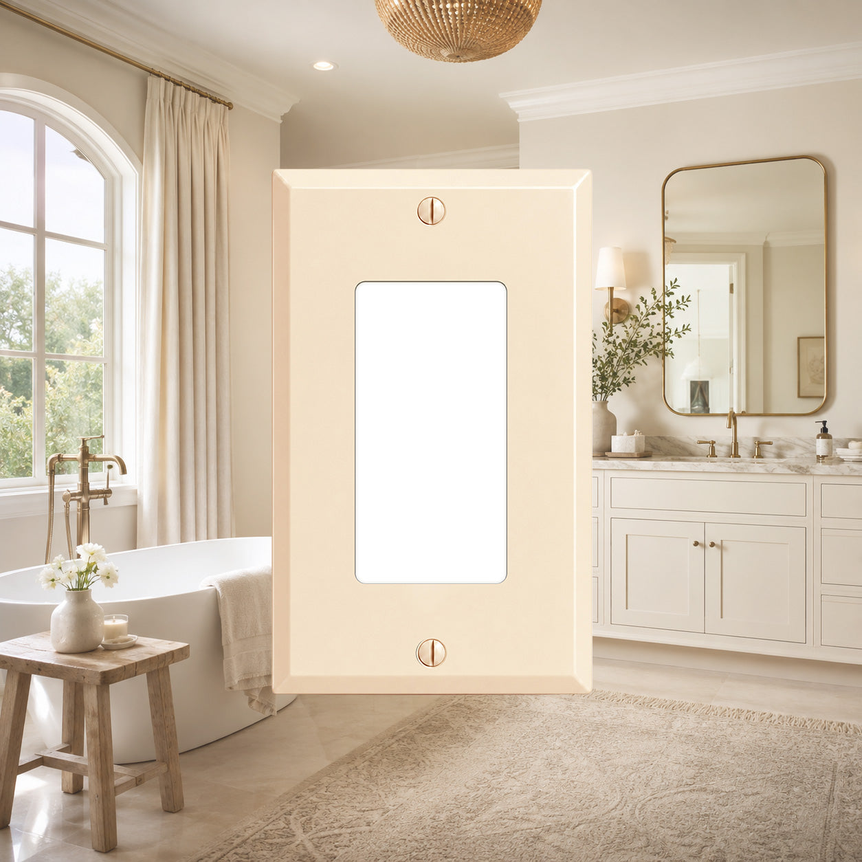 Almond Semi-Gloss Metal