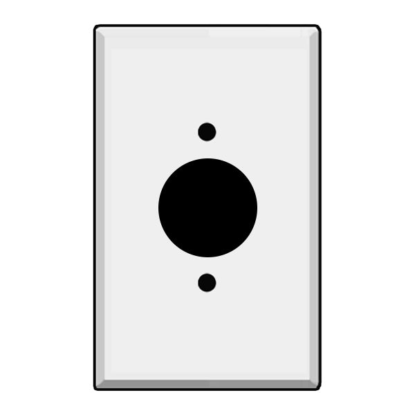 Jumbo Single Receptacle