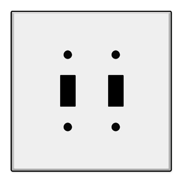 Jumbo & Oversize Toggle Switch Wall Plates – Heavy-Duty Metal Covers (Made in USA)