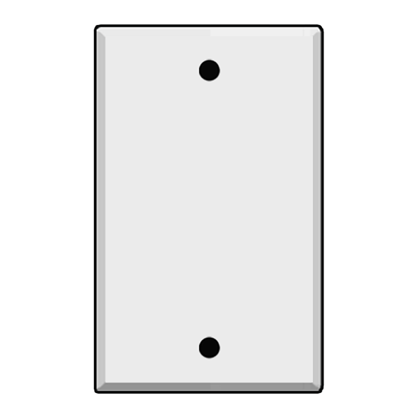 Blank Wallplate Covers
