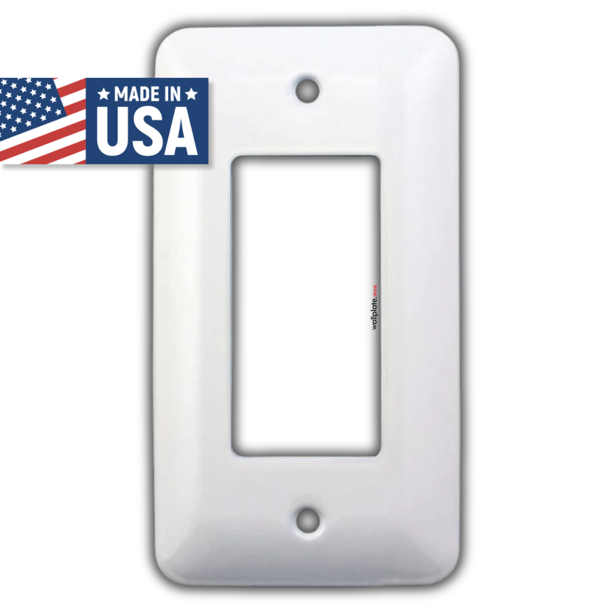 1-Gang Princess Size Decora® Rocker/GFCI Switch Wall Plate – Made in USA