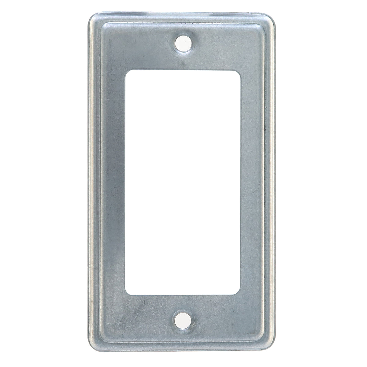 1-Gang Utility Size Galvanized Steel Cover – 1 Decora/GFCI Opening