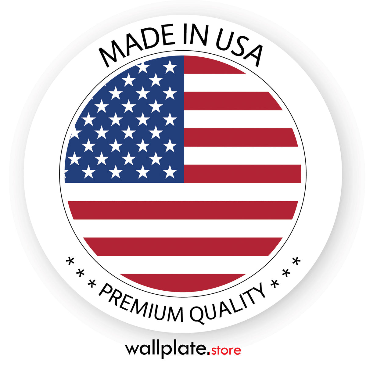 1-Gang, Deep Size, Toggle Opening, Metallic Finish, Metal Wall Plate Outlet Cover - Made in USA