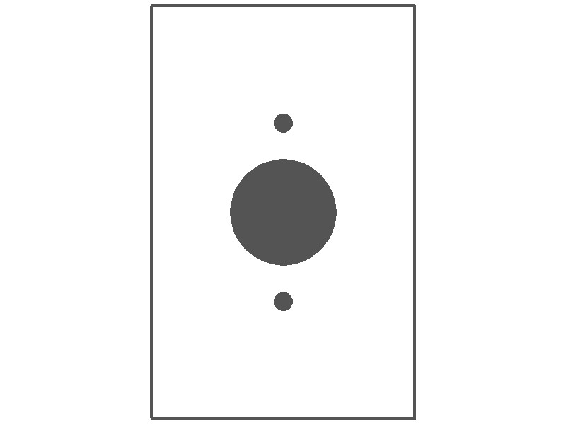 1-Gang, Oversize, 1 Single Receptacle Opening, Brown Semi-Gloss Finish, Painted Metal Wall Plate Outlet Cover - Made in USA