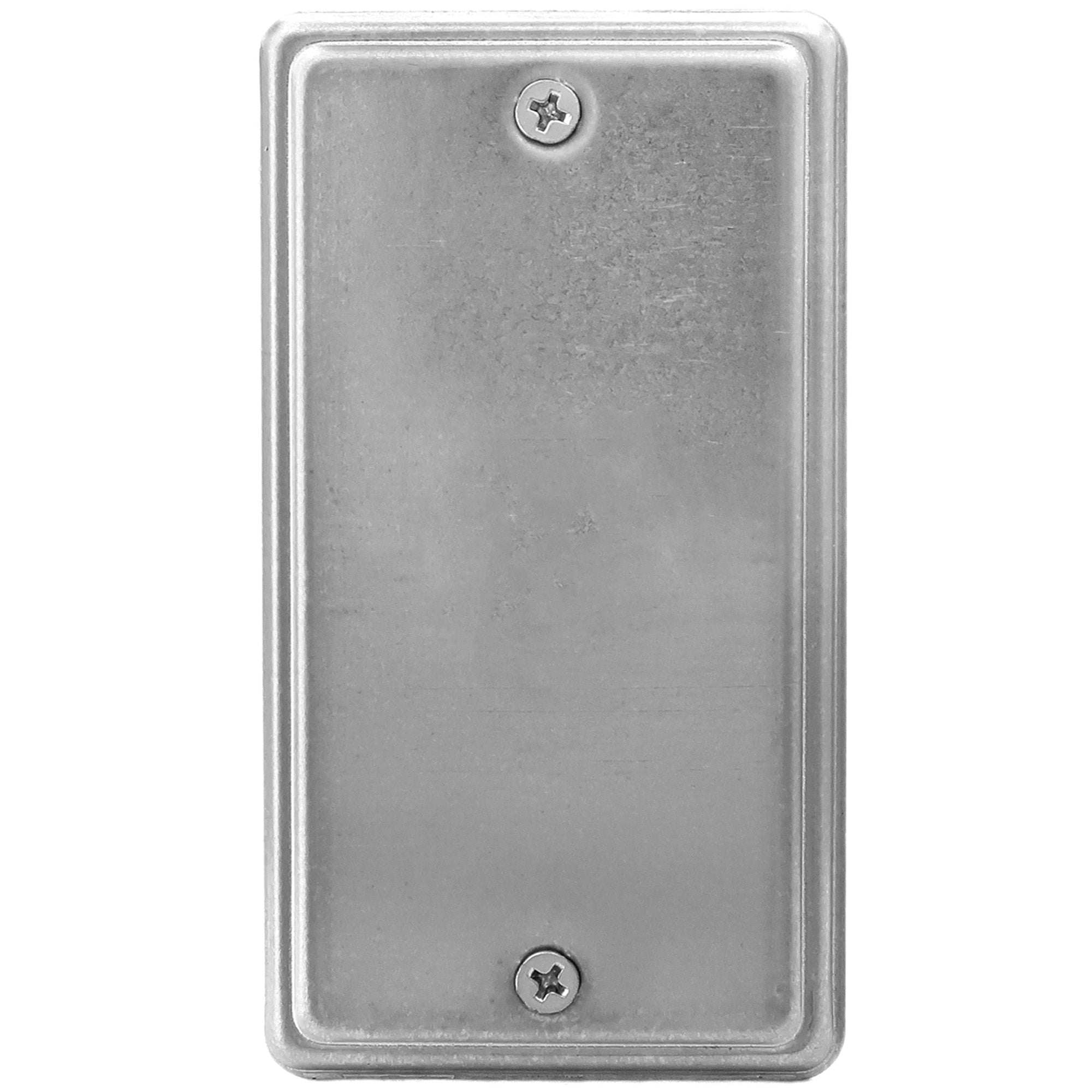 1 Gang Galvanized Steel Blank Utility cover